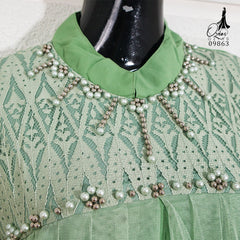 GAMIS OZIAS CERUTY COMBI BROKAT ARGYLIE 09863 LD 105 I Gamis Acara Formal I Fashion Wanita Hijab Muslim Panjang