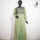 GAMIS OZIAS TILE 07115 LD 105 I Gamis Tile Bordir I Gamis Pesta