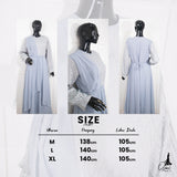 GAMIS OZIAS CERUTY 09797 I Gamis Wanita Muslimah I Dress Home Nyaman Panjang