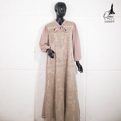GAMIS OZIAS BROKAT PREMIUM 10009 LD 105 I Gamis Brokat Premium I Gamis Kondangan