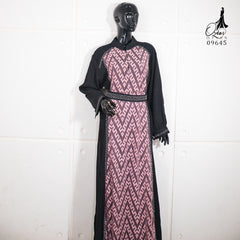 GAMIS OZIAS ABAYA STRETCH 09645 LD 120 I Gamis Fashion Muslimah I Gamis Lebaran Cantik Wanita