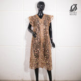 VEST OUTER OZIKO TILE BORDIR AIKO 03192 LD 105 I Outer Tile Bordir I Outer Lepas Pasang