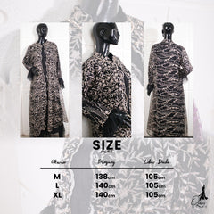 GAMIS OZIAS TILE 07142 LD 105 I Gamis Kondangan Pesta I Gamis Pesta Simpel Elegant.