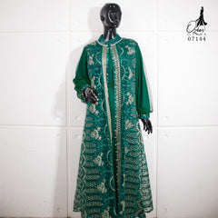 GAMIS OZIAS TILE NAMIRA 07144 LD 105 140 I Gamis Mewah Kondangan 4XL I Gamis Tile Bordir