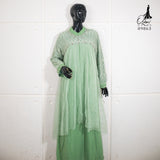 GAMIS OZIAS CERUTY COMBI BROKAT ARGYLIE 09863 LD 105 I Gamis Acara Formal I Fashion Wanita Hijab Muslim Panjang