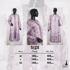 GAMIS OZIAS TILE 07212 LD 105 I Gamis Kondangan I Gamis Tile Premium