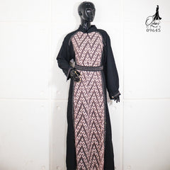 GAMIS OZIAS ABAYA STRETCH 09645 LD 120 I Gamis Fashion Muslimah I Gamis Lebaran Cantik Wanita