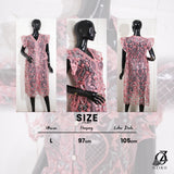 VEST OUTER OZIKO TILE BORDIR AIKO 03192 LD 105 I Outer Tile Bordir I Outer Lepas Pasang