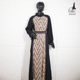 GAMIS OZIAS ABAYA STRETCH 09645 LD 120 I Gamis Fashion Muslimah I Gamis Lebaran Cantik Wanita