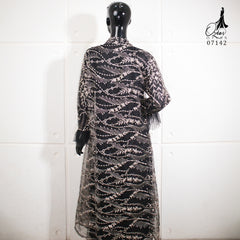 GAMIS OZIAS TILE 07142 LD 105 I Gamis Kondangan Pesta I Gamis Pesta Simpel Elegant.