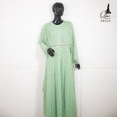 GAMIS OZIAS BROKAT POLKA PREMIUM 08333 LD 105 & LD 120I Gamis Kondangan Cantik I Gamis Wisuda Remaja Nyaman Panjang