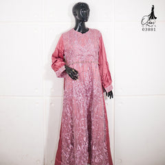 GAMIS OZIAS TILE 03881 LD 105 I Gamis Kondangan Wanita I Gamis Wanita Simpel