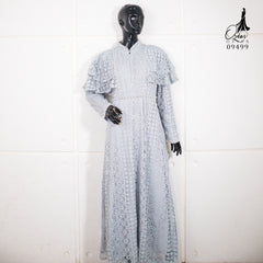 GAMIS OZIAS BROKAT FIMELA 09499 LD 105 I Dress Simpel I Gamis Busui Syar'i l Busui Friendly Muslim Nyaman