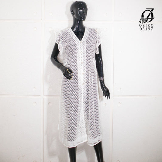 VEST OUTER OZIKO BROKAT 03197 LD 105 I Outer Brokat Premium I Outer Kondangan