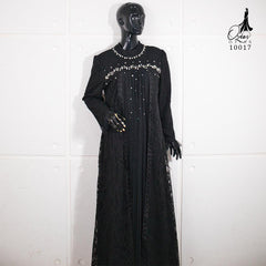 GAMIS OZIAS BROKAT 10017 LD 105 I Gamis Kondangan Mewah I Gamis Pesta