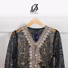 VEST OUTER TILE OZIKO 03245 LD 105 I Outer Kondangan Wanita I Outer Fashion Casual