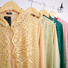 GAMIS OZIAS TILE NAMIRA  07051 LD 105 I Gamis Wanita Wisuda I Gamis Pesta Cantik Nyaman 2XL