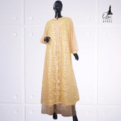 GAMIS OZIAS TILE NAMIRA  07051 LD 105 I Gamis Wanita Wisuda I Gamis Pesta Cantik Nyaman 2XL
