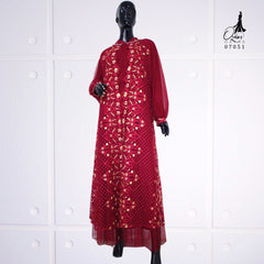 GAMIS OZIAS TILE NAMIRA  07051 LD 105 I Gamis Wanita Wisuda I Gamis Pesta Cantik Nyaman 2XL