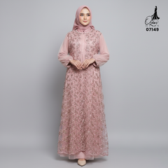 GAMIS OZIAS NAMIRA 07149 LD 105 120 140 150 I Gamis Kondangan Mewah I Gamis Fashion Casual