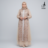 GAMIS OZIAS TILE 07230 LD 105 I Gamis Kondangan Wanita I Gamis Casual Remaja