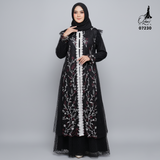 GAMIS OZIAS TILE 07230 LD 105 I Gamis Kondangan Wanita I Gamis Casual Remaja
