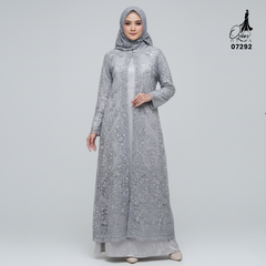 GAMIS OZIAS TILE 07292 LD 105 I Gamis Kondangan Wanita I Gamis Fashion Casual