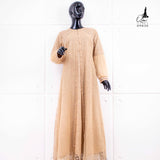 GAMIS OZIAS BROKAT GARDEN LACE 09830 LD 105 I Gamis Premium Simpel l Busana Muslimah Busui Friendly Nyaman Panjang Wanita Santai Mewah