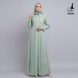 GAMIS OZIAS BROKAT FIMELA 09465 LD 80 95 105 120 I Gamis Fashion Muslimah Anak I Gamis Lebaran Busui Friendly 2XL