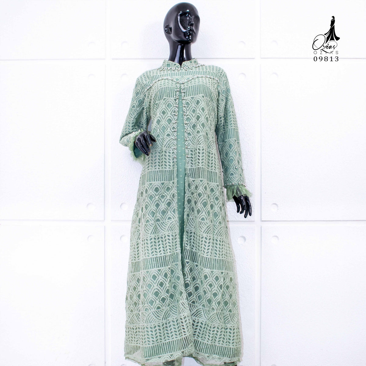 GAMIS OZIAS FIMELA JUMBO 09813 LD 105 I Gamis Pesta Kondangan I Gamis Casual Cantik
