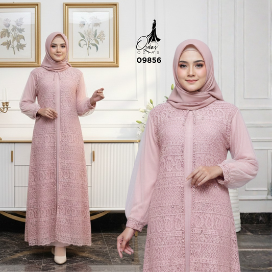 OZIAS GAMIS BROKAT KAGURA 09856 LD 105 & 120 2XL