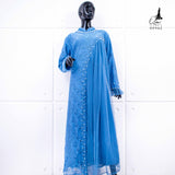 GAMIS OZIAS BROKAT INAYA FIORA 09942 Ld 80 95 105 120 140 I Gamis Dewasa Ibu Dan Anak I Gamis Wisuda Wanita I Gamis Kondangan Pesta I Gamis Bridesmaid I Pakaian Muslimah Jumbo 2XL 4XL