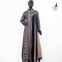 GAMIS OZIAS BROKAT INAYA FIMELA 09951 LD 105 I Gamis Kondangan Wanita I Gamis Fashion Casual