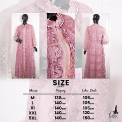 GAMIS OZIAS TILE 07103 LD 105 120 140 150 I Gamis Kondangan Wanita I Gamis Wisuda Mewah