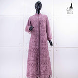 GAMIS OZIAS BROKAT FIMELA JUMBO 09884 LD 105 140 150 I Gamis Jumbo Muslimah I Gamis Formal I Jumbo 4XL 5XL