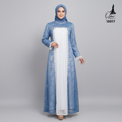 GAMIS OZIAS BROKAT 10017 LD 105 I Gamis Kondangan Mewah I Gamis Pesta
