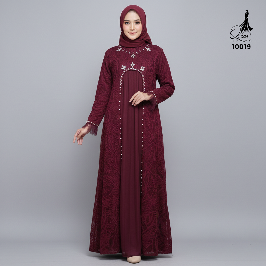 OZIAS GAMIS BROKAT AZURA 10019 LD 105
