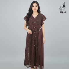 VEST OUTER TILE AZURA OZIKO 03262 LD 105 I Outer Kondangan Wanita I Outer Fashion Muslimah