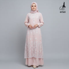 Ozias GAMIS OZIAS TILE 07321 LD 105 I Gamis Kondangan Wanita Fashion Casual Busui dengan Desain Elegan dan Nyaman
