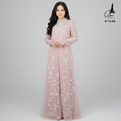 GAMIS OZIAS TILE 07346 LD 105 I Gamis Lebaran Casual I Gamis Remaja Kondangan