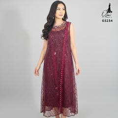 VEST OZIKO OUTER TILE HANA 03234 LD 105 120 I Outer Kondangan Wanita I Outer Fashion Casual 2XL