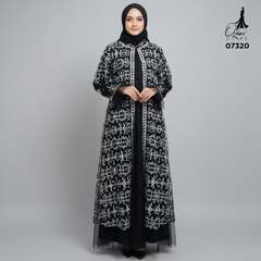 GAMIS OZIAS TILE 07320 LD 105 I Gamis Kondangan Wanita Lebaran I Gamis Fashion Casual Busui
