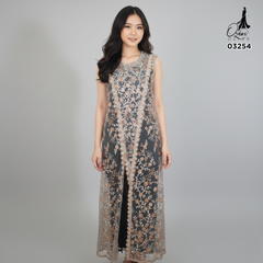 VEST OUTER TILE OZIKO 03254 LD 105 | Vest Outer Pesta I Vest Outer Casual