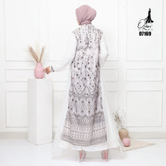 GAMIS OZIAS TILE 07169 LD 105 I Gamis Kondangan Wanita I Gamis Fashion Muslimah