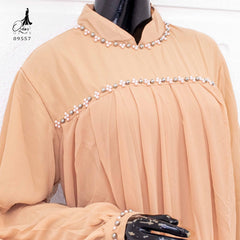 GAMIS OZIAS CERUTY BABY DOLL PREMIUM 09557 LD 105 I Gamis Fashion Muslimah I Gamis Kondangan Nyaman