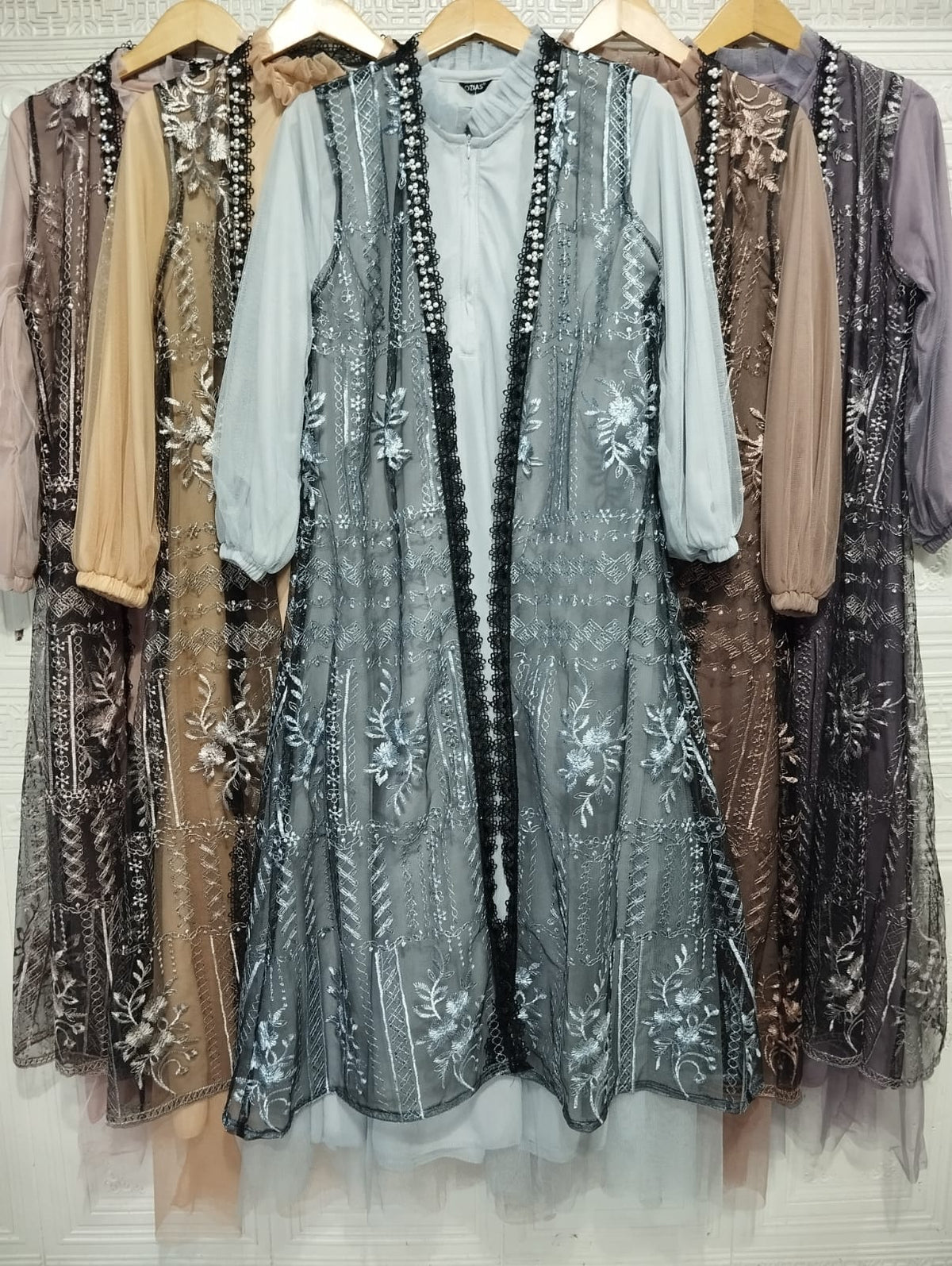 GAMIS OZIAS TILE ROMPI 07068 LD 105 I Gamis Kondangan Busui I Gamis Wisuda Wanita Nyaman Panjang