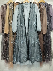 GAMIS OZIAS TILE ROMPI 07068 LD 105 I Gamis Kondangan Busui I Gamis Wisuda Wanita Nyaman Panjang