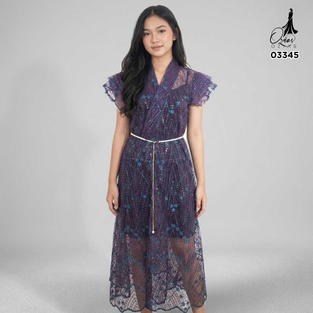 VEST OUTER TILE 03345 LD 105 | Vest Outer Wisuda | Outer Pesta Simple