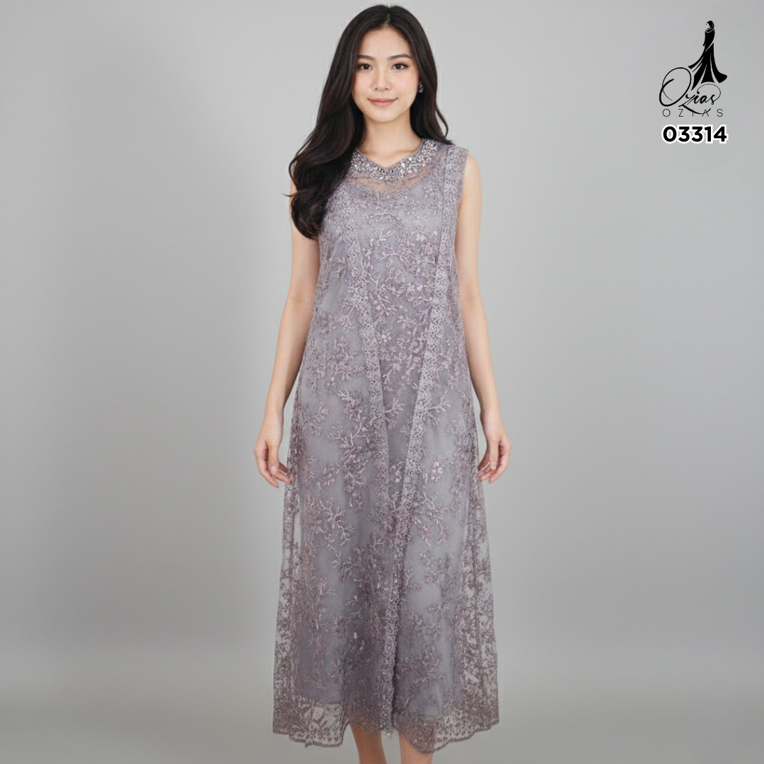 OZIKO VEST OUTER TILE HANA 03314 LD 105