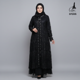 GAMIS OZIAS TILE 07205 LD 105 I Gamis Kondangan Casual I Gamis Fashion Muslimah